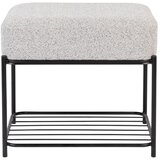 White Label Svetlo siv tabure Milou – | Shoptok.si