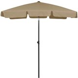 vidaXL Senčnik za na plažo taupe 180x120 cm Cene