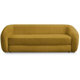 Bobochic Paris Gorčično rumena raztegljiva sedežna garnitura iz šenilje 228 cm Neyo – | Shoptok.si