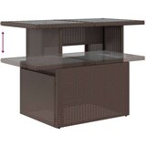 vidaXL 8-dijelni set vrtnih sofa s jastucima smeđi od poliratana | shoptok.hr