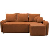 MID.YOU KOTNA SEDEŽNA GARNITURA, struktura, bouclé opečnato rjava | Shoptok.si