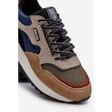 Big Star Men's Memory Foam System Sneakers Beige-Blue | shoptok.hr