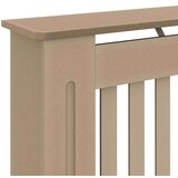 vidaXL Pokrov radiatorja 2 pcs Rjava 172x19x81.5cm Konstruiran les | Shoptok.si