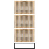 Ormarić za cipele bijeli 52 x 25 x 120 cm od konstruiranog drva | shoptok.hr