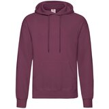 Fruit Of The Loom Burgundy men's sweatshirt Hooded Sweat Cijene