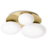 Ideal lux - led plafonsko svetlo ninfea 3xGX53/9W/230V zlatna | Eponuda.com