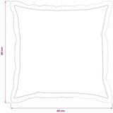  Jastuk s jastukom HOUTEN 6 kom. Plava Baršun - Plava 40 x 40 cm 6 | shoptok.hr