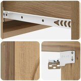 Stolna Stenska stranska miza Artisan hrast 87,5 x 34,5 x 17 cm, (5000232399) | Shoptok.si