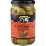 Il Capitano Zelene masline punjene paprikom, 370g