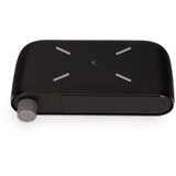 Ksix Retro alarm/budilica, bežični punjač, mjerač temperature, crni | shoptok.hr