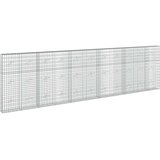  Gabion s žicom debljine 3,5 mm i mrežom 5x10 cm 550x20x150 cm | shoptok.hr