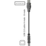 Zed Electronic USB kabel za tiskalnik, dolžina 3.0 metra - USB-AB/3 | Shoptok.si
