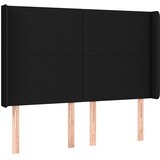  box spring s madracem LED crni 140x200 cm od tkanine | shoptok.hr
