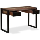  Radni stol s 2 ladice od masivnog obnovljenog drva 120x50x76 cm | shoptok.hr