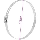 vidaXL Stezaljke za crijevo 6 kom 91 - 110 mm nehrđajući čelik 304 | shoptok.hr