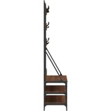  Za odjeću i cipele smeđa boja hrasta 100x40x184 cm | shoptok.hr