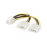 Goobay 51360 napajalni ka bel / adapter za PC grafično kartico; 6-pin PCI-E/PCI Express adapter, (20265322) | Shoptok.si