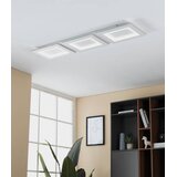 Eglo LED stropna svetilka Padrogiano (Do x Š x V: 120 x 30 x 5 cm, Hladno bela, Jeklo, Bela, Možnost zatemnitve) Cene