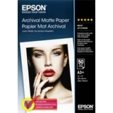Archival Matte Paper A 3+ 50 Sheet, 189 g S 041340