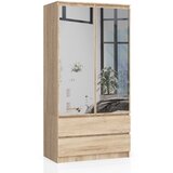 AKORD GARDEROBA S90 2D 2SZ 2 OGLEDALI CLP PK SONOMA, (21713891) | Shoptok.si