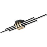  Crna LED stropna svjetiljka 18x81 cm Cinto – | shoptok.hr