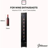 Starcrest SWN-1807 Podpultni ugradbeni hladnjak za vino | shoptok.hr