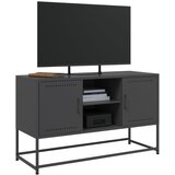 TV ormarić crni 100,5x39x60,5 cm čelični | Eponuda.com