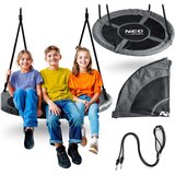 Neo-Sport ljuljačka rodino gnijezdo, 110 cm, siva | shoptok.hr