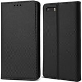 MOOZY črna pametna magnetna preklopna torbica za telefon iPhone SE/5s, (21052296) | Shoptok.si