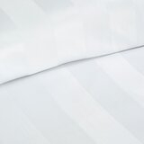 Catherine Lansfield Bijela 3-dijelna satenska posteljina za bračni krevet 200x200 cm So Soft Satin Stripe – | shoptok.hr