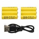  Walkie Talkies USB Range 200M Khaki 2 pcs. | shoptok.hr