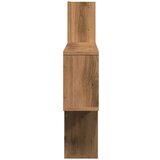 vidaXL Stenska polica artisan hrast 100x15x70 cm inženirski les | Shoptok.si