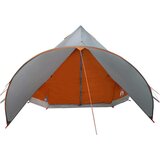  Teepee šator s krovom Siva i narančasta 600 x 600 x 347 cm | shoptok.hr