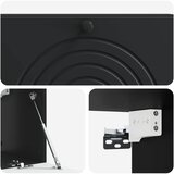 TV ormar za zid Zidne Crna 98 x 31 x 30 cm Konstruirano drvo | Eponuda.com
