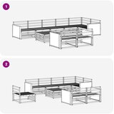  Set vanjskih sofa 9 kom. | shoptok.hr