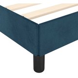  Okvir za krevet bez madraca tamnoplavi 90x190 cm baršunasti | shoptok.hr