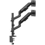 Ergo Office ER-692 B stolni nosač za dva monitora 17&amp;ndash;32&amp;Prime; s plinskim oprugama Slike