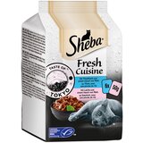 Sheba Fresh Cuisine Taste of Tokyo (MSC) 6 x 50 g - Tuna & losos Cene
