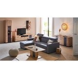 Hom`in TV-ELEMENT antracit, barve hrasta | Shoptok.si
