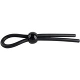 Pulselock Forge - nastavljiv lasso silikonski obroček za penis (črn) | Shoptok.si