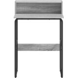  Stol s pohranom Siva Sonoma 60 x 50 x 91 cm | shoptok.hr