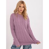 Wool Fashion Italia Sweater-AT-SW-2343.88-purple Cene