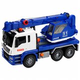  Construction Crane Truck Adjustable Lights Sounds Blue | Shoptok.si