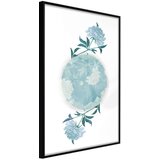  Poster - World in Shades of Blue 20x30 Cijene