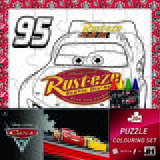 Jimi Models Puzzle za bojanje Cars 3, 20 dijelova Cijene
