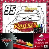 Puzzle za bojanje Cars 3, 20 dijelova
