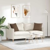  Jastučići za sofu 2 pcs Smeđa 45 x 45 cm tkanina | shoptok.hr