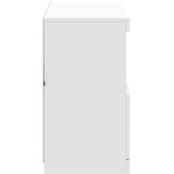  Komoda s LED svjetlima bijela 81x37x67 cm | shoptok.hr