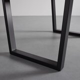 Bessagi Home jedilna miza juno, hrast, kovina | Shoptok.si