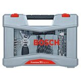 Bosch 91-delni set burgija i bitova odvrtača Premium X-Line 2608P00235